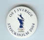 Pins-Nålmärken-Medaljer Pins OS i Sverige  Stockholm 2004
